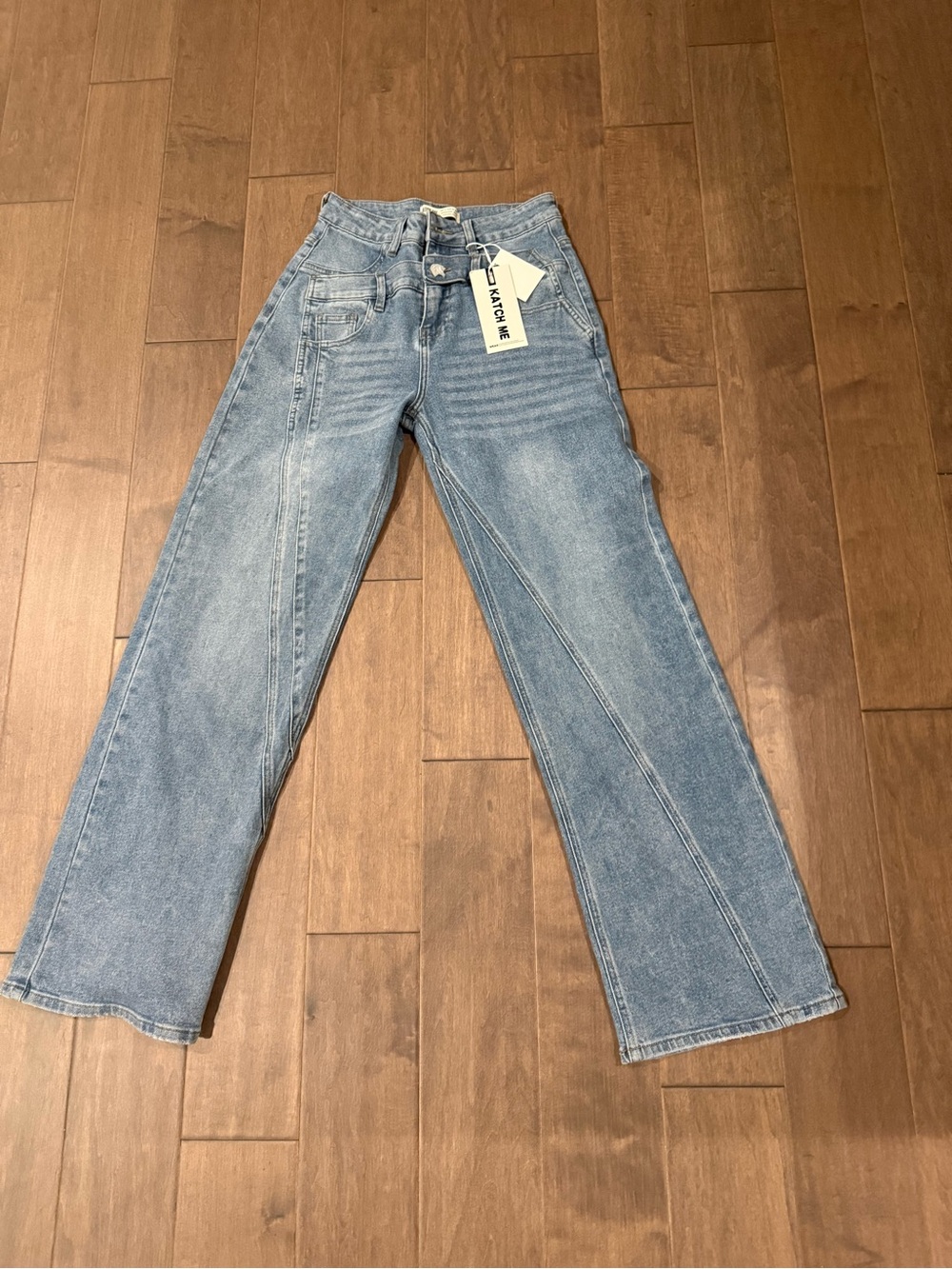 Katch Me Wide Leg Jeans (size 6)